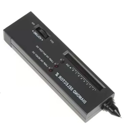 Handheld Gemstone Authenticity Checker with Sound Alert & Display
