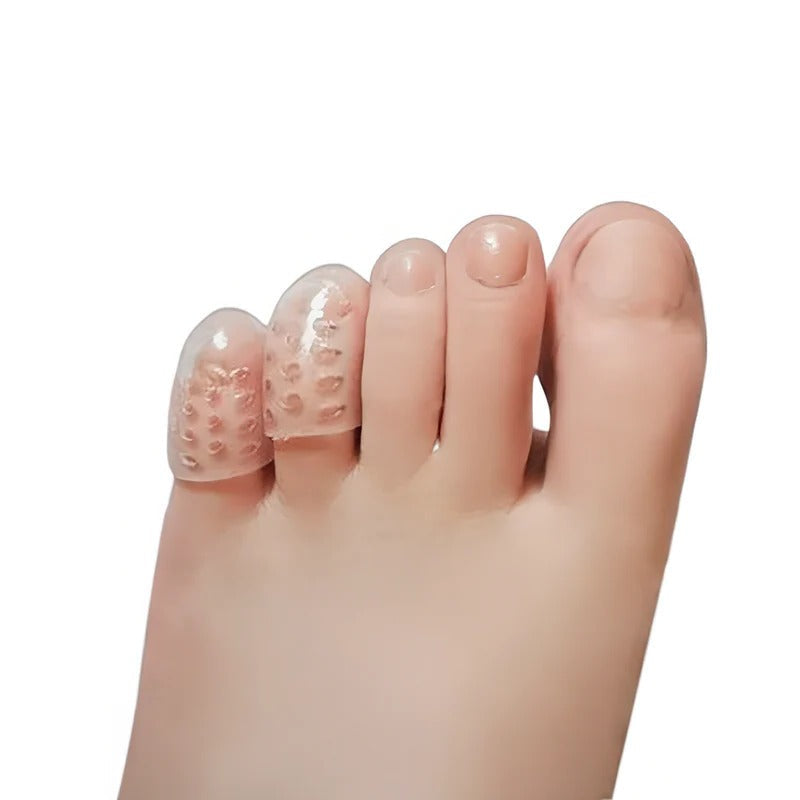 ComfortGuard Silicone Toe Shields for Pain Relief and Protection