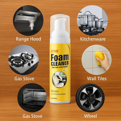 All-Purpose Foam Cleaner for Effortless Cleaning, 3.38 oz