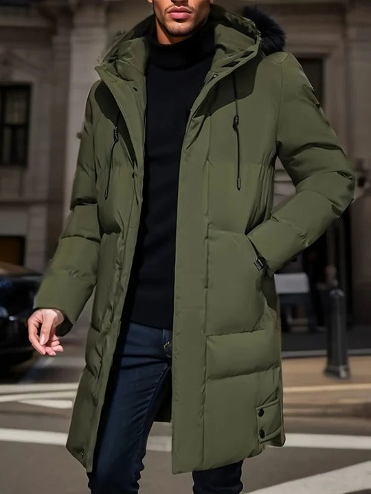 Ultimate Cold-Weather Long Jacket for Men