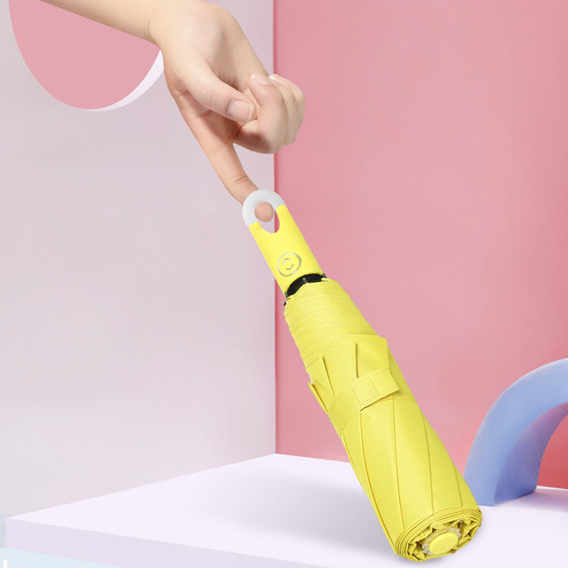 Instant Open Umbrella with 360° Swivel Handle & Hook Storage