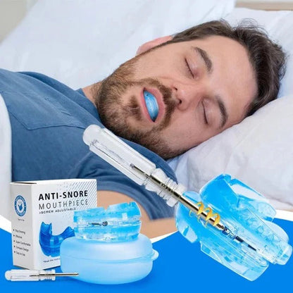 Customizable Anti-Snore Mouthpiece for Comfortable Sleep Support