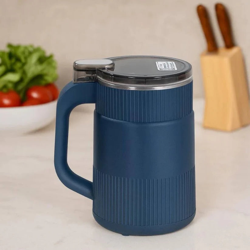 Home Flour Maker with Stainless Steel Storage and One-Touch Control