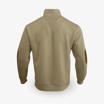 Luxurious Knit Pullover Sweater for Men - Merino Wool & Cashmere, Winter Ready, Sizes S-3XL, Available in 5 Colors