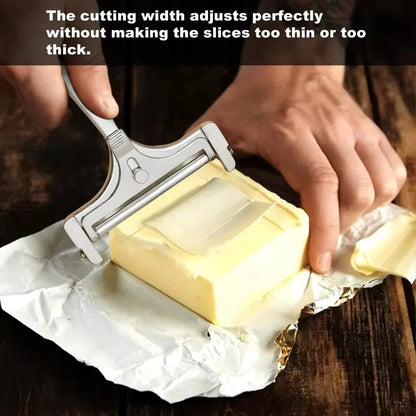 Versatile Cheese Slicing Tool for Perfectly Uniform Cuts