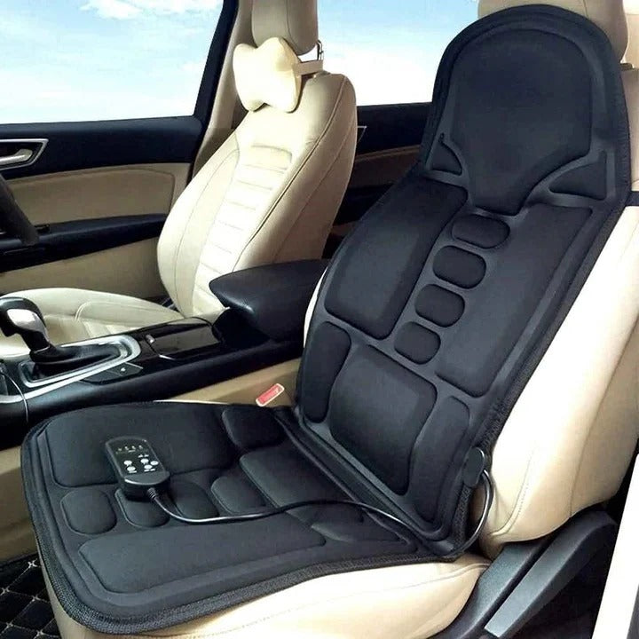 Versatile Massage Cushion with Soothing Heat for Home and Car