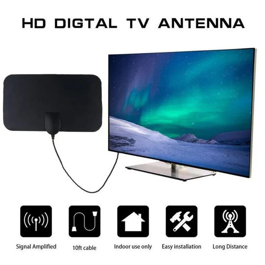 Compact Indoor Antenna for Crystal-Clear Digital Channels