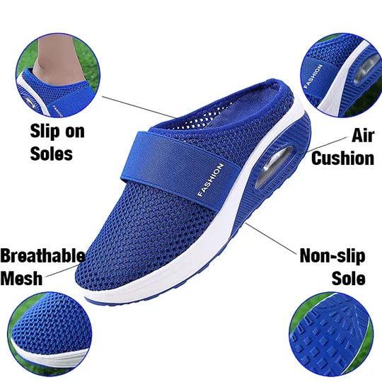 Comfort Wedge Slippers for All-Day Walking and Standing