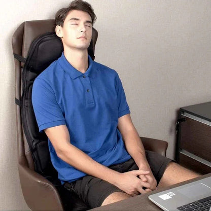 Versatile Massage Cushion with Soothing Heat for Home and Car