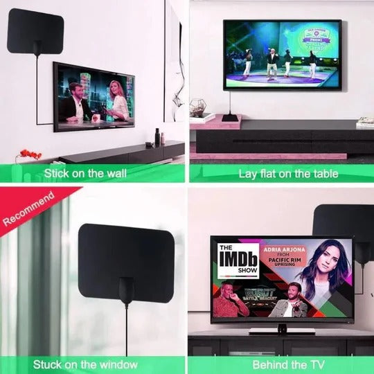 Compact Indoor Antenna for Crystal-Clear Digital Channels