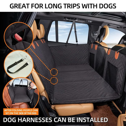 Ultimate Dog Car Seat Extender with Waterproof Protection and Storage