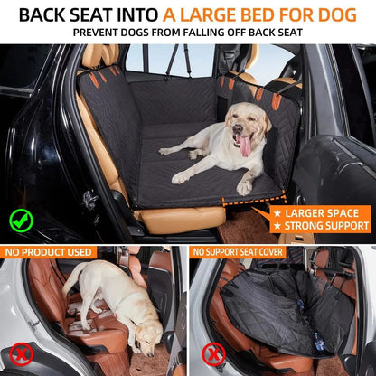 Ultimate Dog Car Seat Extender with Waterproof Protection and Storage