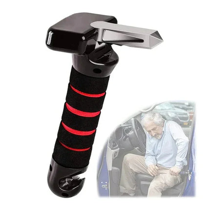 GripAssist Car Entry Handle with Safety Features