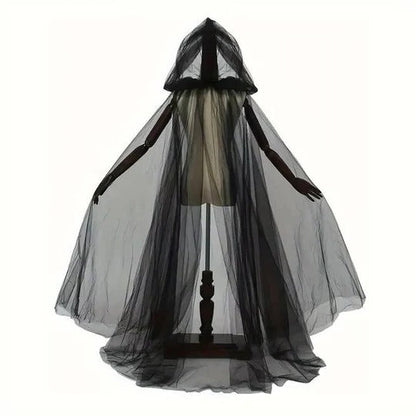 Elegant Hooded Cape for Adult Halloween Costumes