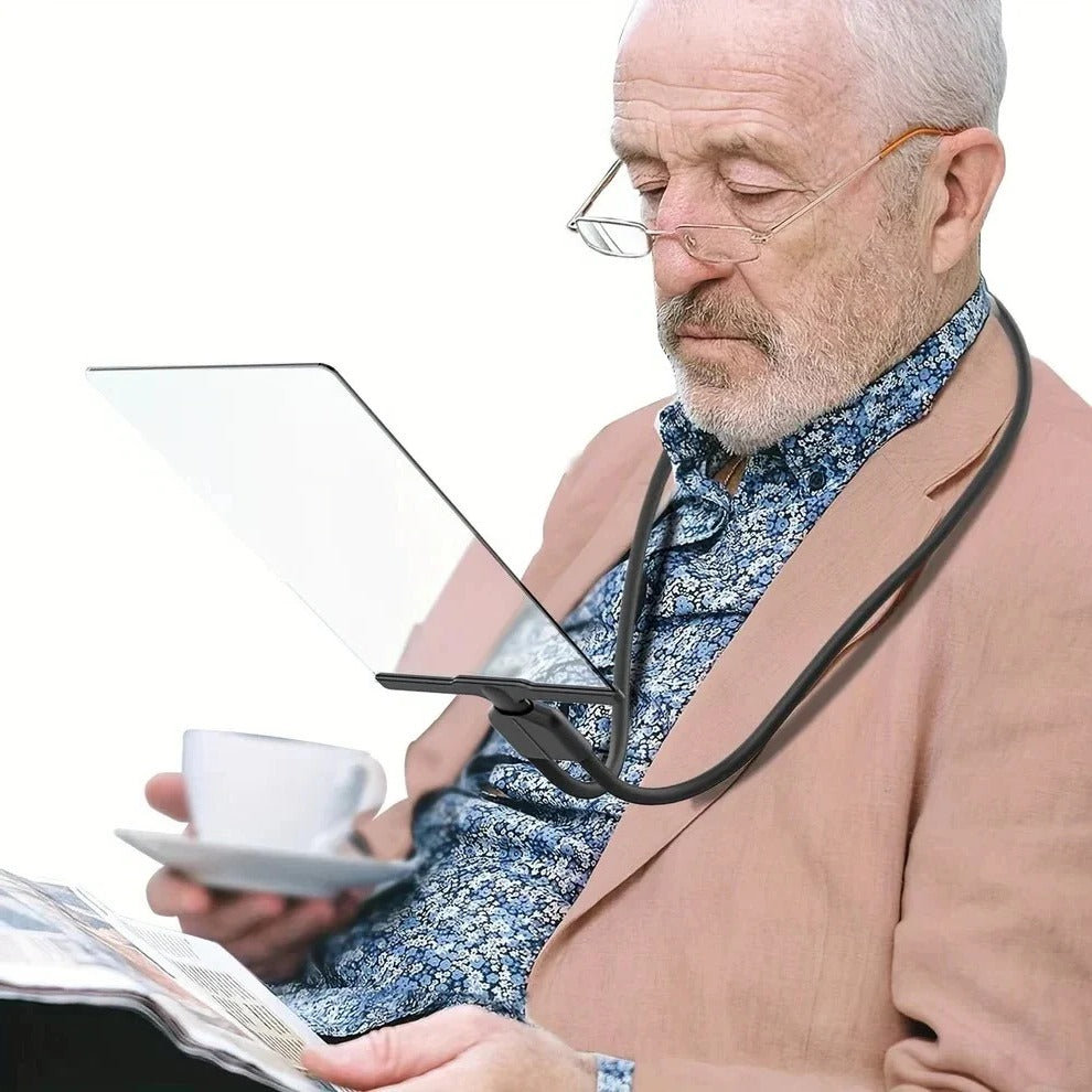 Hands-Free Adjustable Magnifier for Effortless Viewing