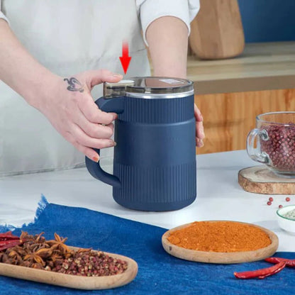 Home Flour Maker with Stainless Steel Storage and One-Touch Control