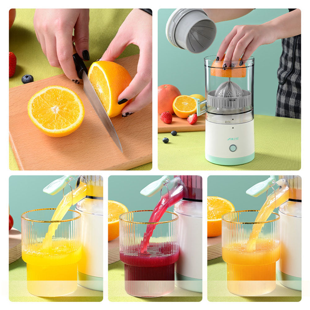 Portable Juicer with USB Charging – Rechargeable Blender for Smoothies and Fresh Juice, Travel-Friendly Cup for Gym