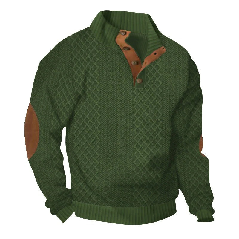 Luxurious Knit Pullover Sweater for Men - Merino Wool & Cashmere, Winter Ready, Sizes S-3XL, Available in 5 Colors