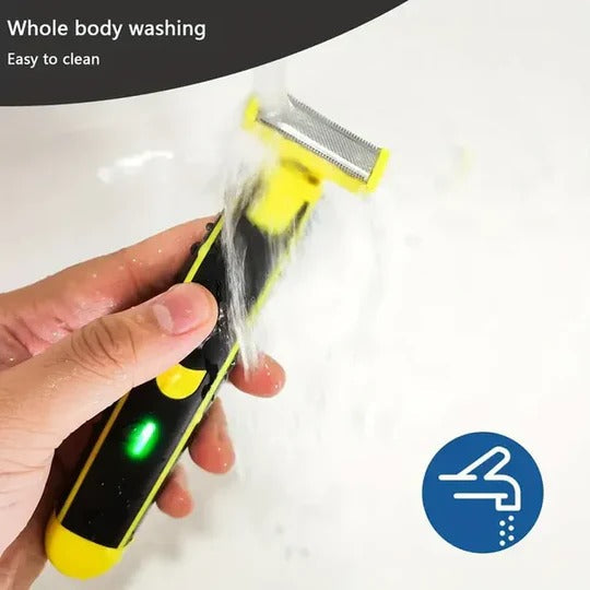 Ultimate Grooming Tool: Rechargeable Wet & Dry Shaver & Trimmer