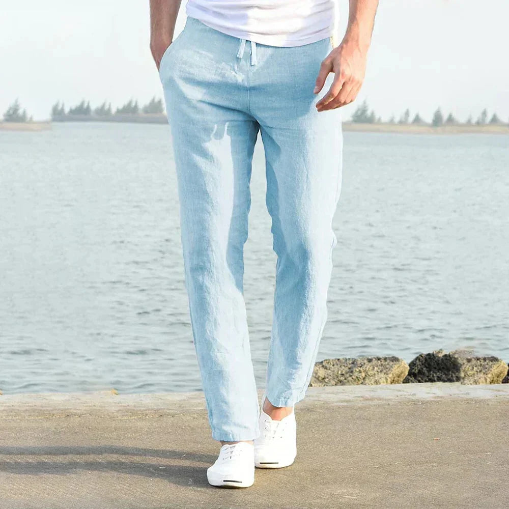 Breezy Summer Trousers for Men - Ideal for Warm Days