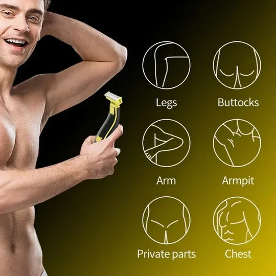 Ultimate Grooming Tool: Rechargeable Wet & Dry Shaver & Trimmer