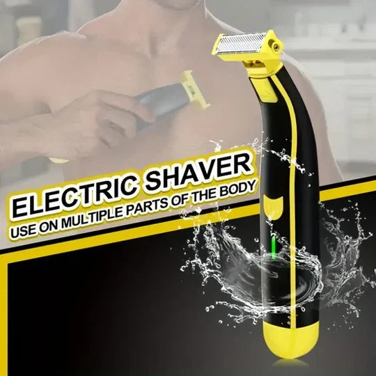 Ultimate Grooming Tool: Rechargeable Wet & Dry Shaver & Trimmer