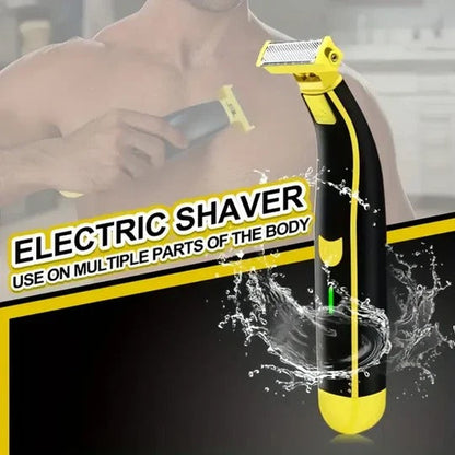 Ultimate Grooming Tool: Rechargeable Wet & Dry Shaver & Trimmer
