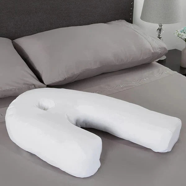 Comfort-First Side Sleeper Pillow for Ear Relief