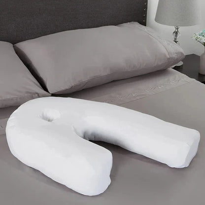 Comfort-First Side Sleeper Pillow for Ear Relief
