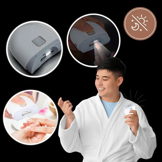 Smart Nail Trimmer with Dual Speed Control for Effortless Grooming