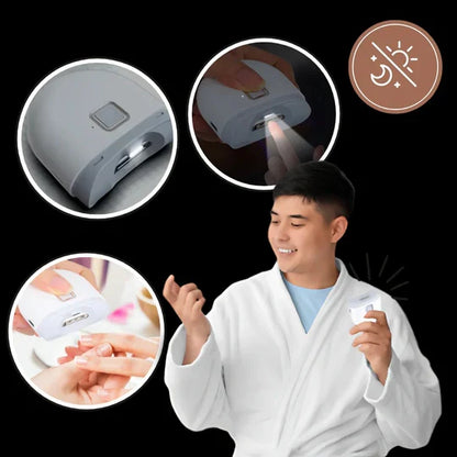 Smart Nail Trimmer with Dual Speed Control for Effortless Grooming