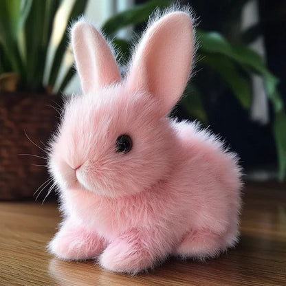 Voice-Activated Plush Rabbit with Interactive Features