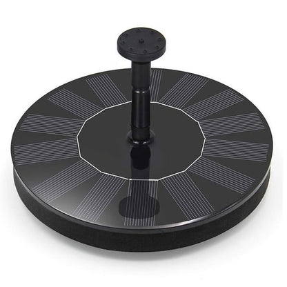 Eco-Friendly Solar Fountain with Versatile Nozzle Options