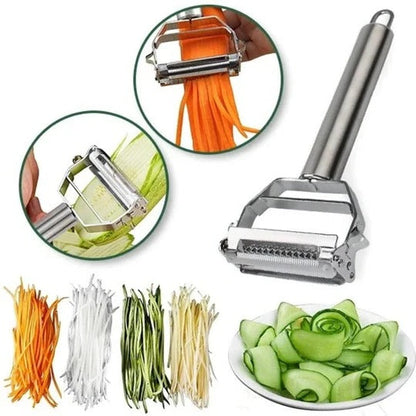 Versatile Kitchen Peeler and Julienne Slicer for Effortless Prep