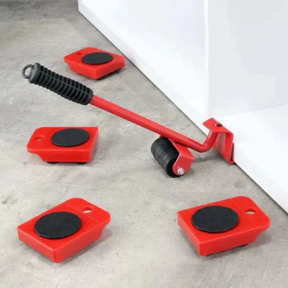 Durable Furniture Moving Kit with Dolly, Lifter Tool, and Wheels for Sofa, Mattress, or Appliance