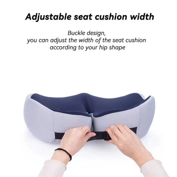Customizable Comfort Seat Cushion for Ultimate Support