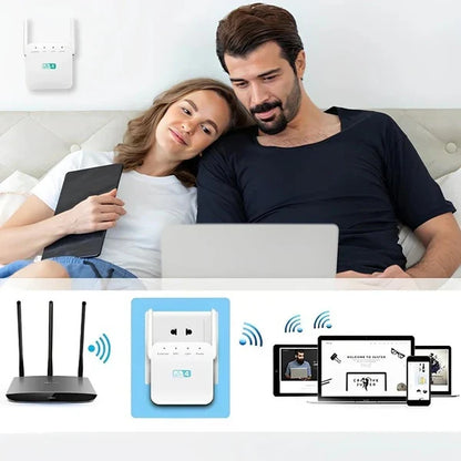 Ultimate Wireless Range Extender with Dual Antennas
