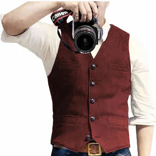 Chic Men's Tailored Vest for Every Occasion