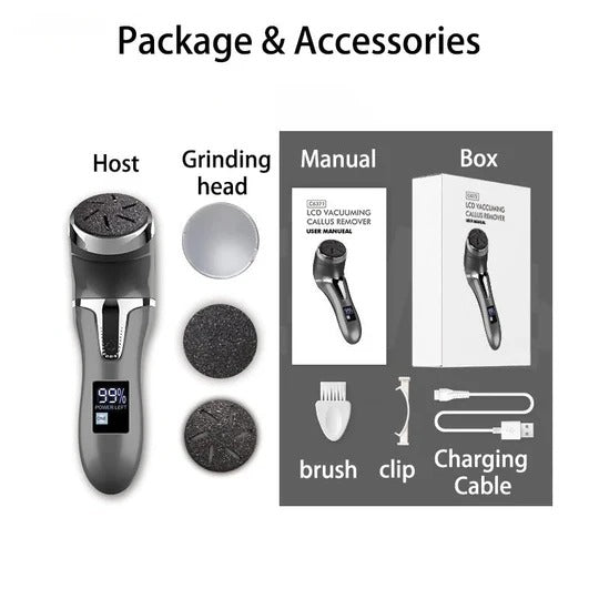 Effortless Electric Foot File for Smooth, Healthy Skin