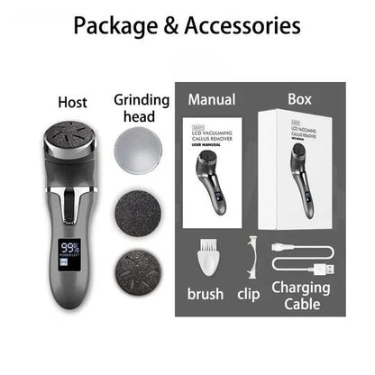 Effortless Electric Foot File for Smooth, Healthy Skin