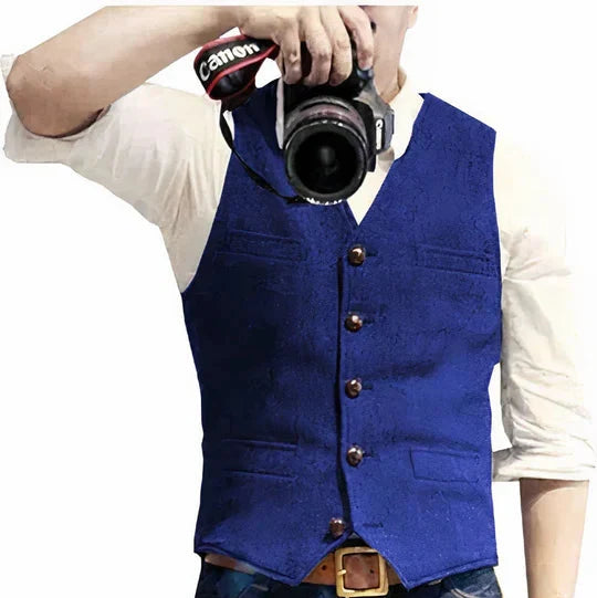 Chic Men's Tailored Vest for Every Occasion