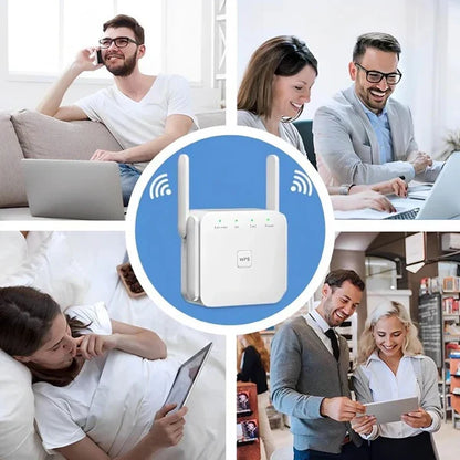 Ultimate Wireless Range Extender with Dual Antennas
