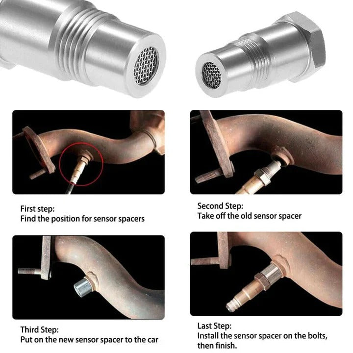 Oxygen Sensor Spacer Adapter for Enhanced Engine Monitoring