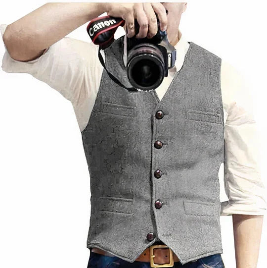 Chic Men's Tailored Vest for Every Occasion
