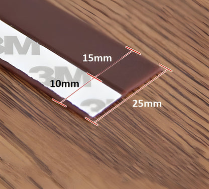 Weatherproof Door Seal Strip - 16.4 ft Adhesive Barrier