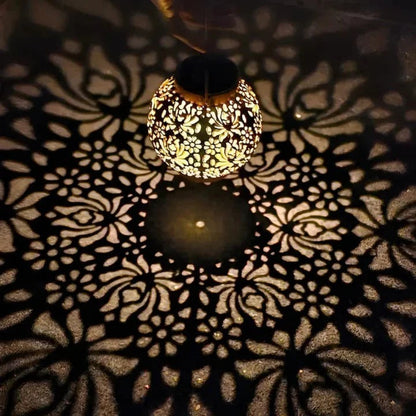 Durable Solar-Powered LED Hanging Light for Patios and Gardens