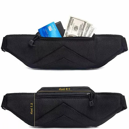 Concealed Carry Waist Pack with Versatile Storage Options