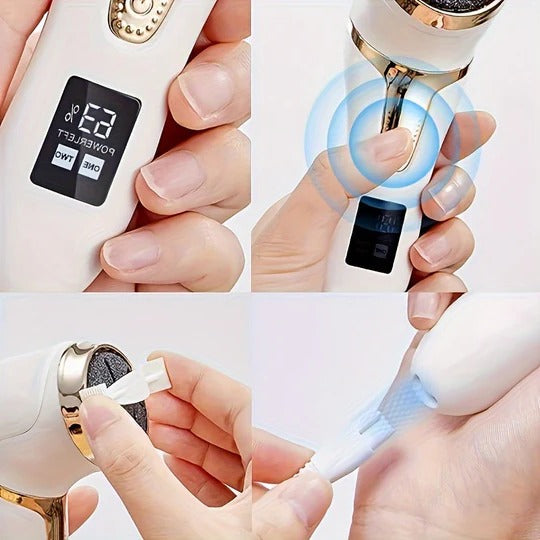 Effortless Electric Foot File for Smooth, Healthy Skin