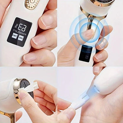 Effortless Electric Foot File for Smooth, Healthy Skin