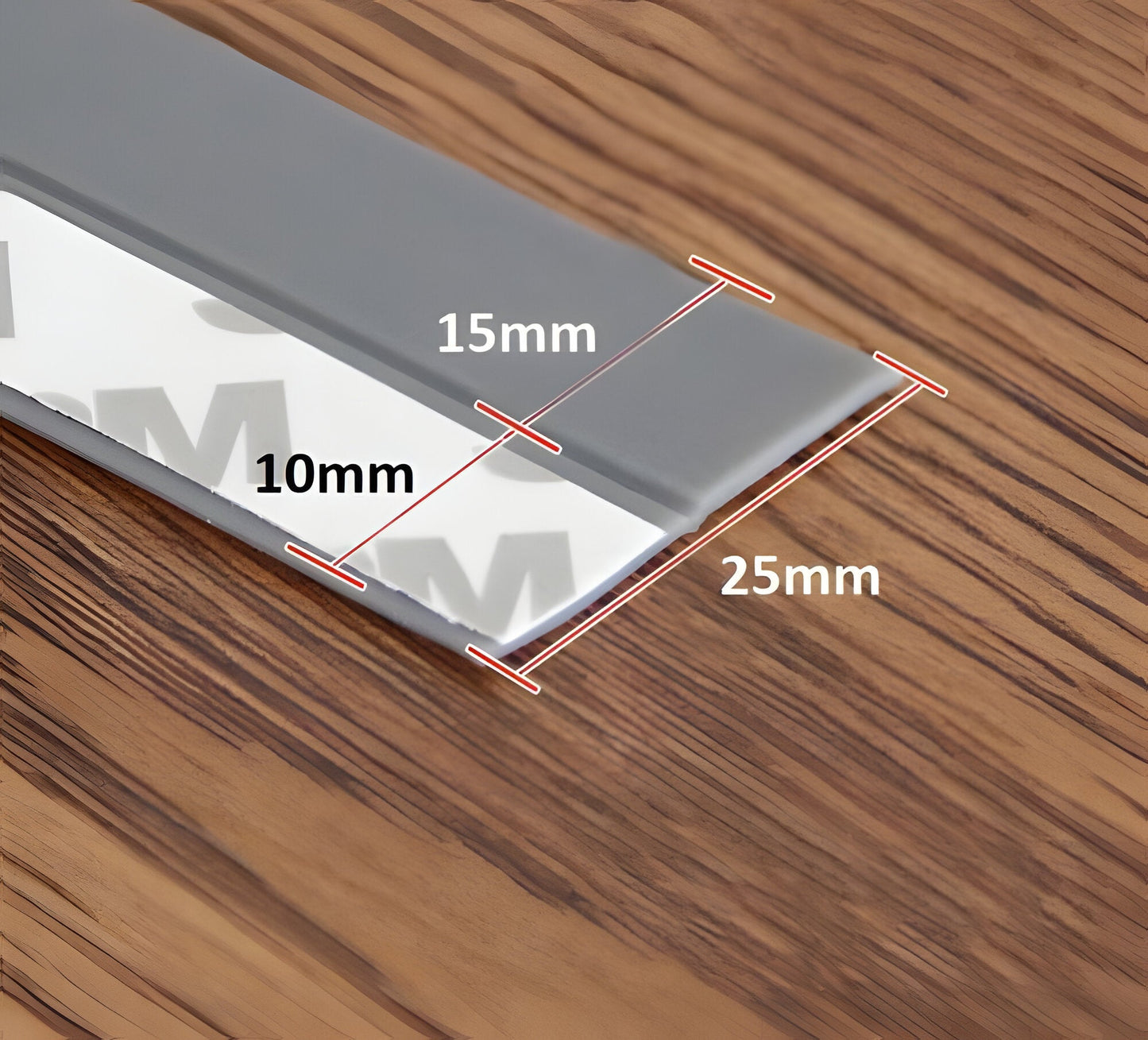 Weatherproof Door Seal Strip - 16.4 ft Adhesive Barrier